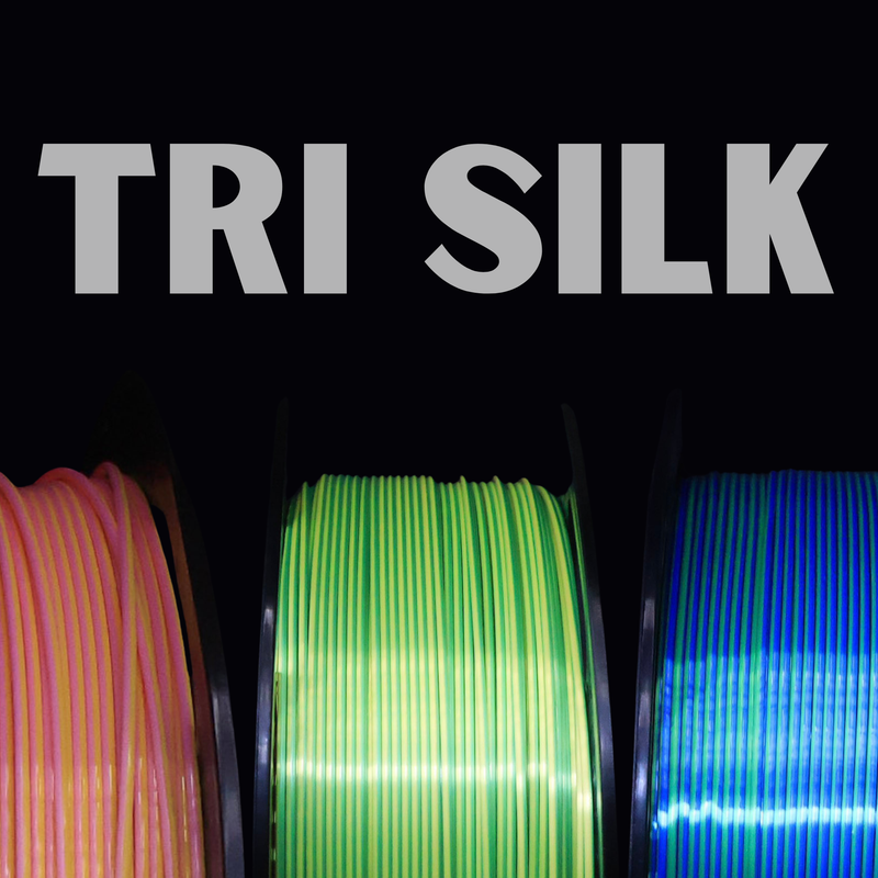 Tri Color Silk PLA