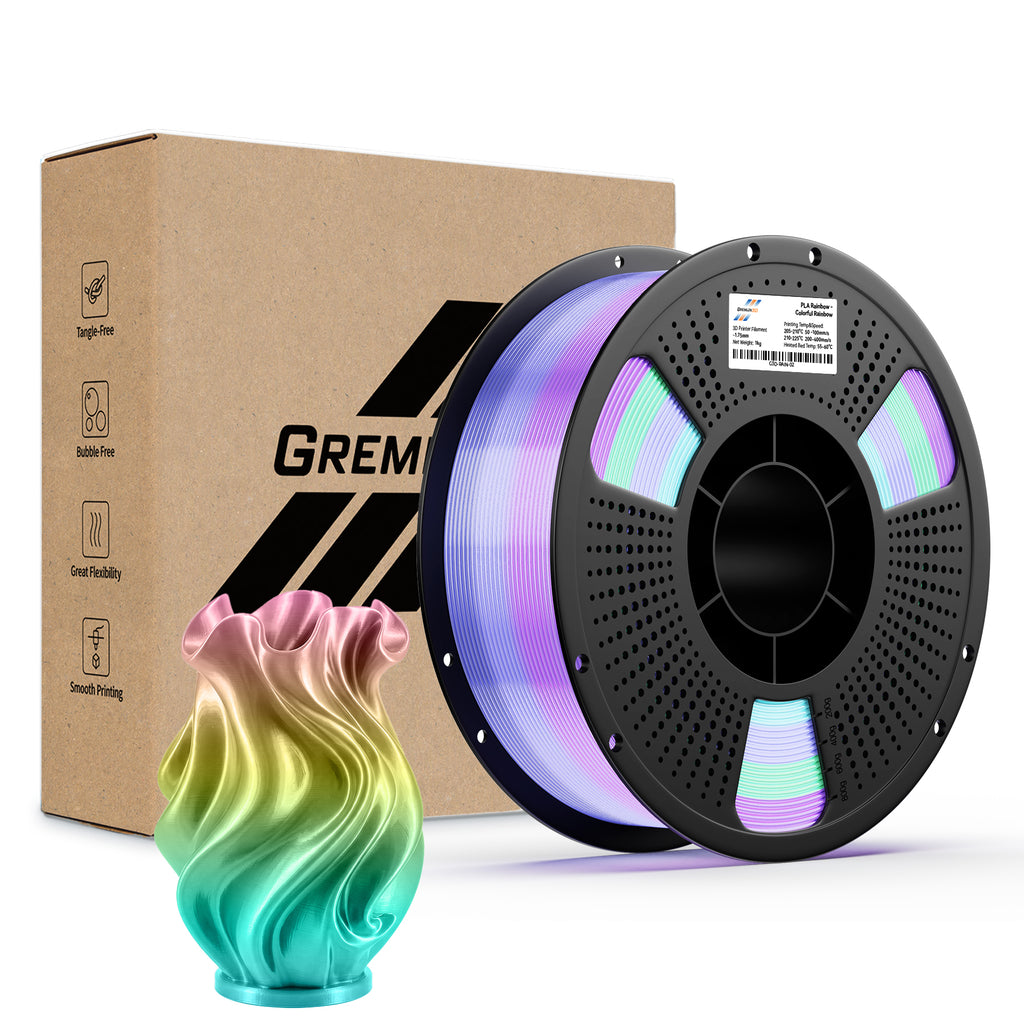 Rainbow Silk PLA