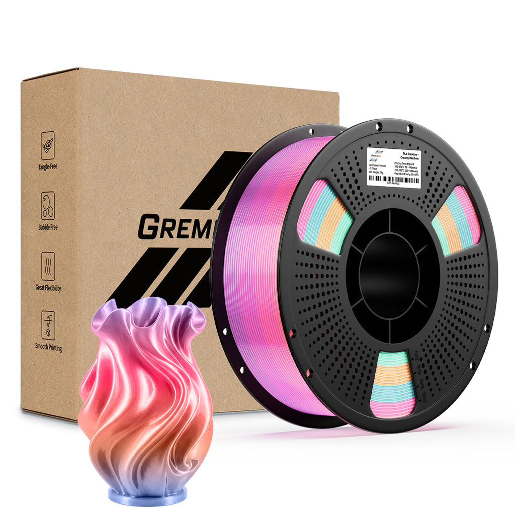 Rainbow Silk PLA