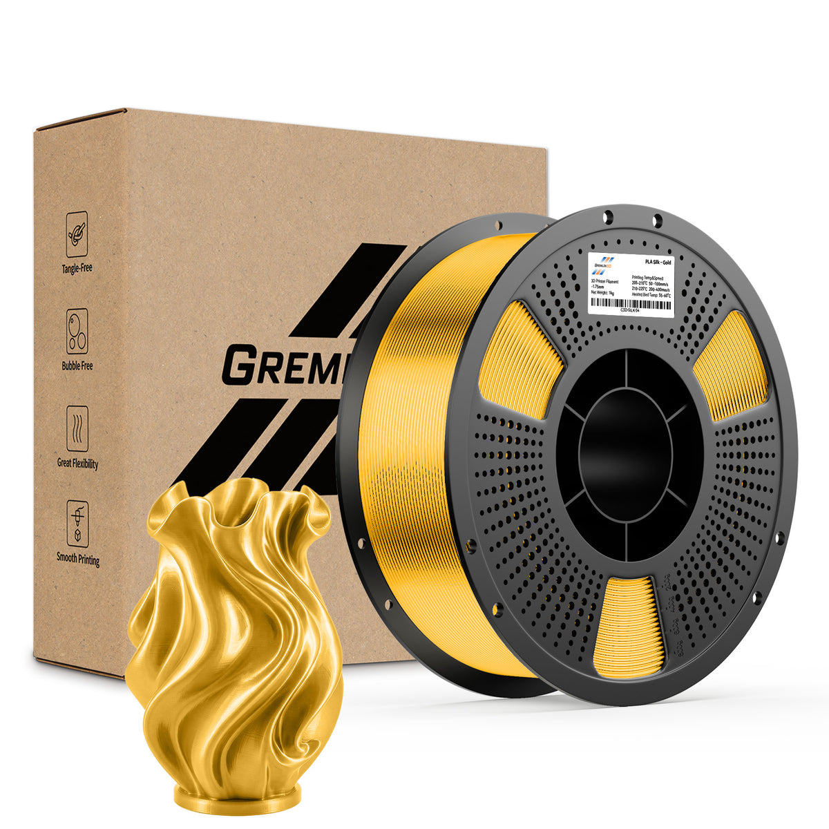 Gremlin3D Silk PLA Filament
